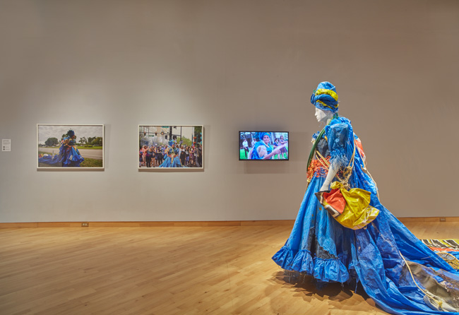 Wanda Raimundi-Ortiz, EXODUS | PILGRIMAGE, 2019. Courtesy of the artist. Installation view of Constant Storm exhibition at USF Contemporary Art Museum. Photo: Will Lytch.