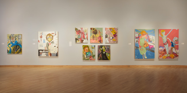Installation view of Out To Pasture exhibition at USF Contemporary Art Museum. Work by Lisa McCarthy. Photo: Will Lytch.