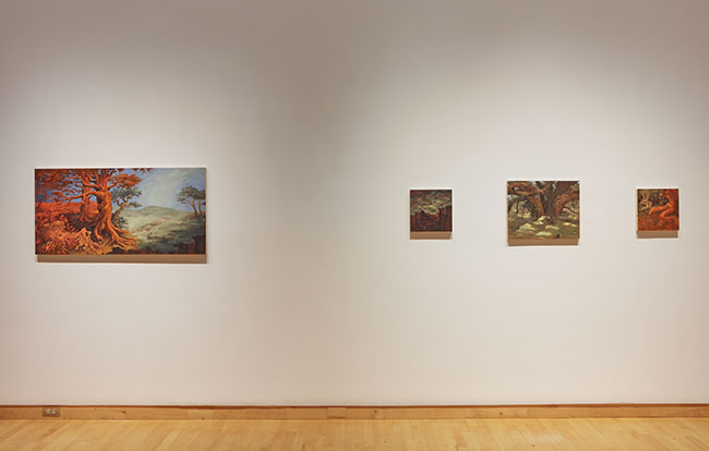 Installation view of Someday You�ll Have To Say It Out Loud: MFA Graduation Exhibition at USF Contemporary Art Museum. Photo: Will Lytch.