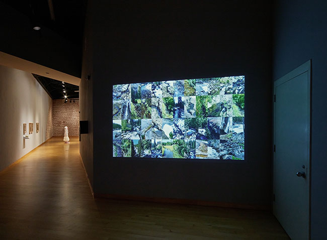 Installation view of Someday You�ll Have To Say It Out Loud: MFA Graduation Exhibition at USF Contemporary Art Museum. Photo: Will Lytch.