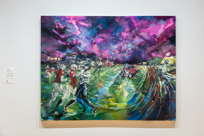 Installation view of Skyway: 12 Ways of Looking at a Landscape at USF Contemporary Art Museum. Photo: Ian Foe.