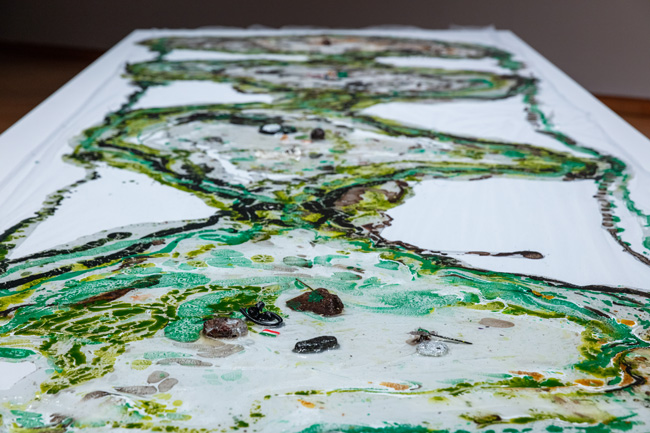 Installation view of Skyway: 12 Ways of Looking at a Landscape at USF Contemporary Art Museum. Photo: Ian Foe.